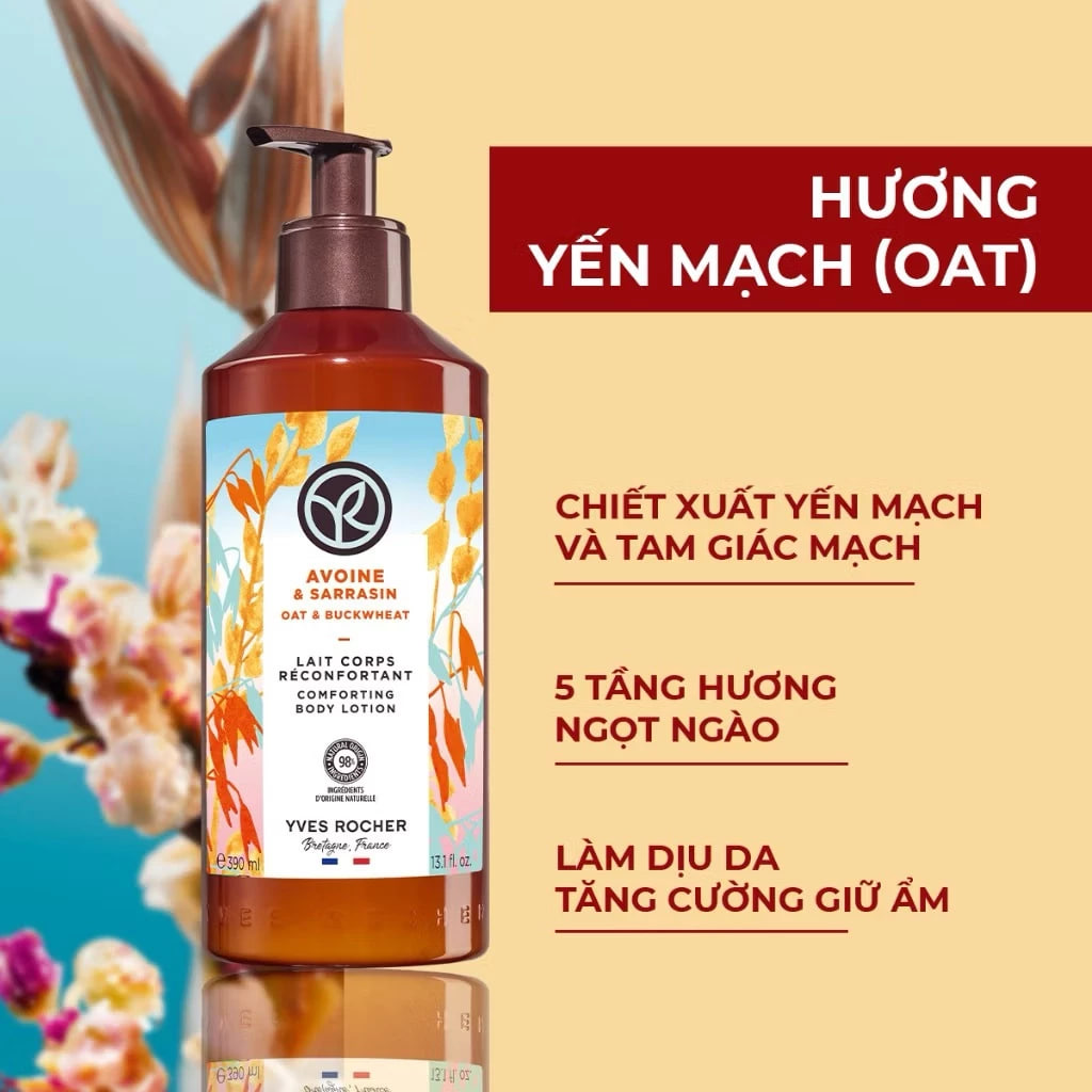 Sữa Dưỡng Thể Yves Rocher Body Lotion 390 ml