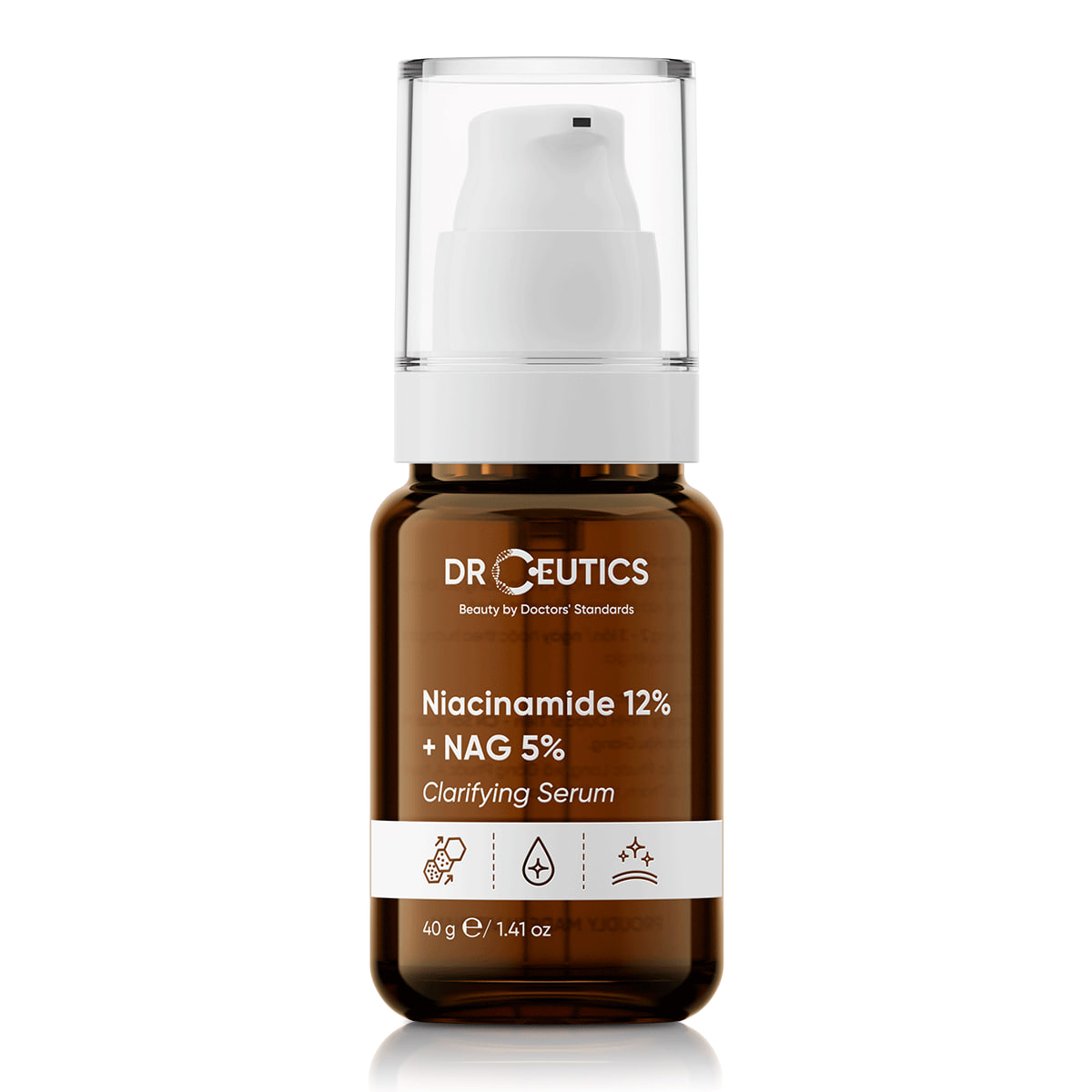 Tinh Chất DrCeutics Niacinamide 12% + NAG 5% Clarifying Serum 40g