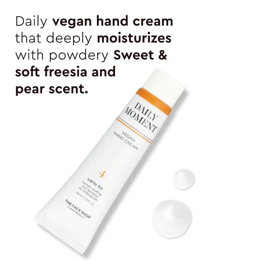 Kem Tay The Face Shop Daily Moment Vegan Hand Cream 30ml