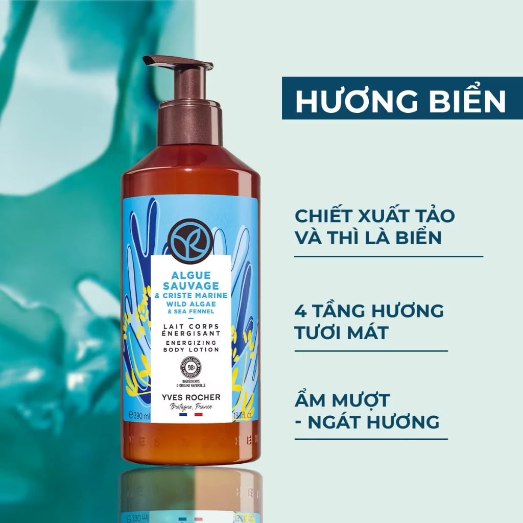 Sữa Dưỡng Thể Yves Rocher Body Lotion 390 ml