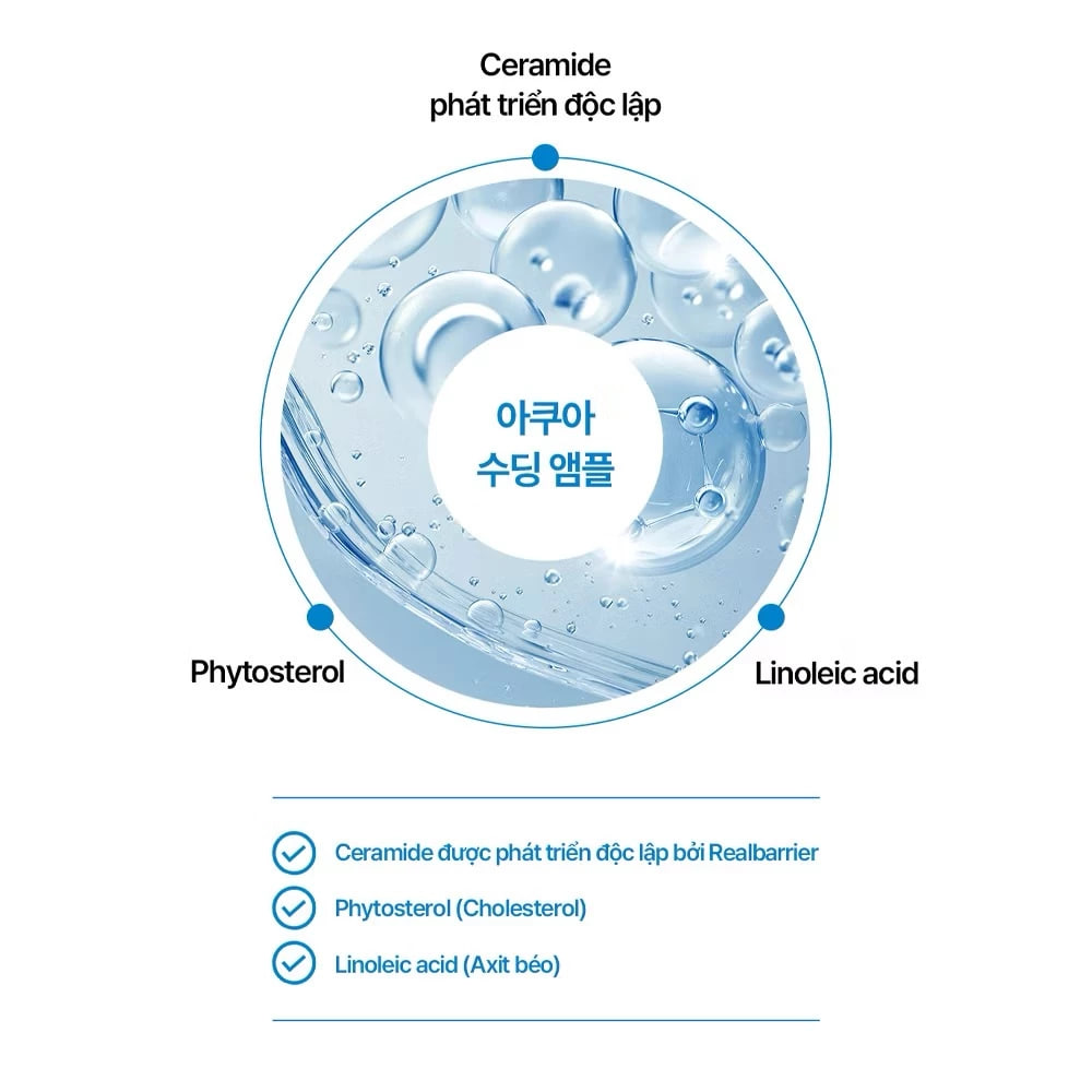 Tinh Chất Realbarrier Aqua Soothing Ampoule 50ml