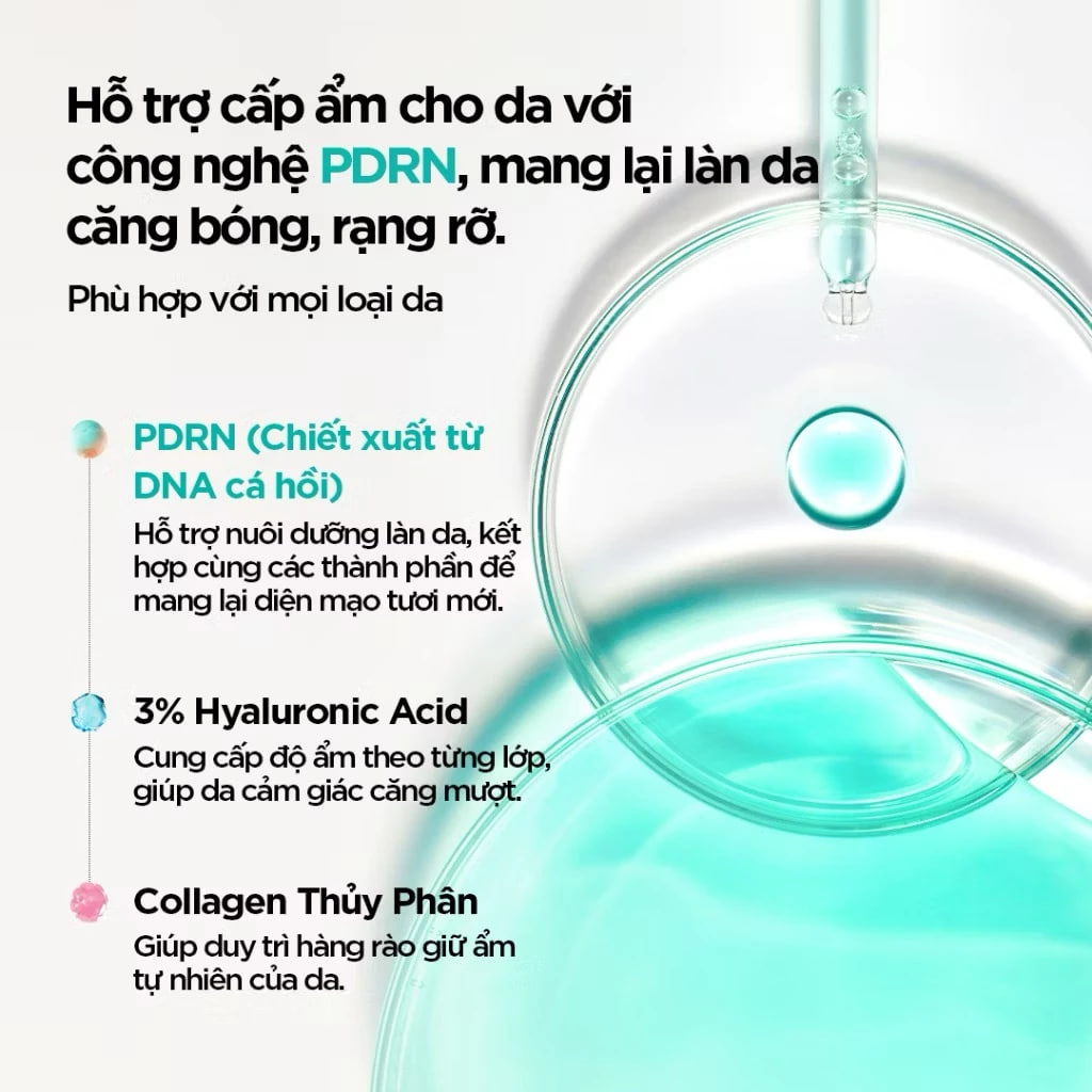 Tinh chất Dưỡng Ẩm Phục Hồi Da Anua PDRN Hyaluronic Acid Capsule 100 Serum 30ml