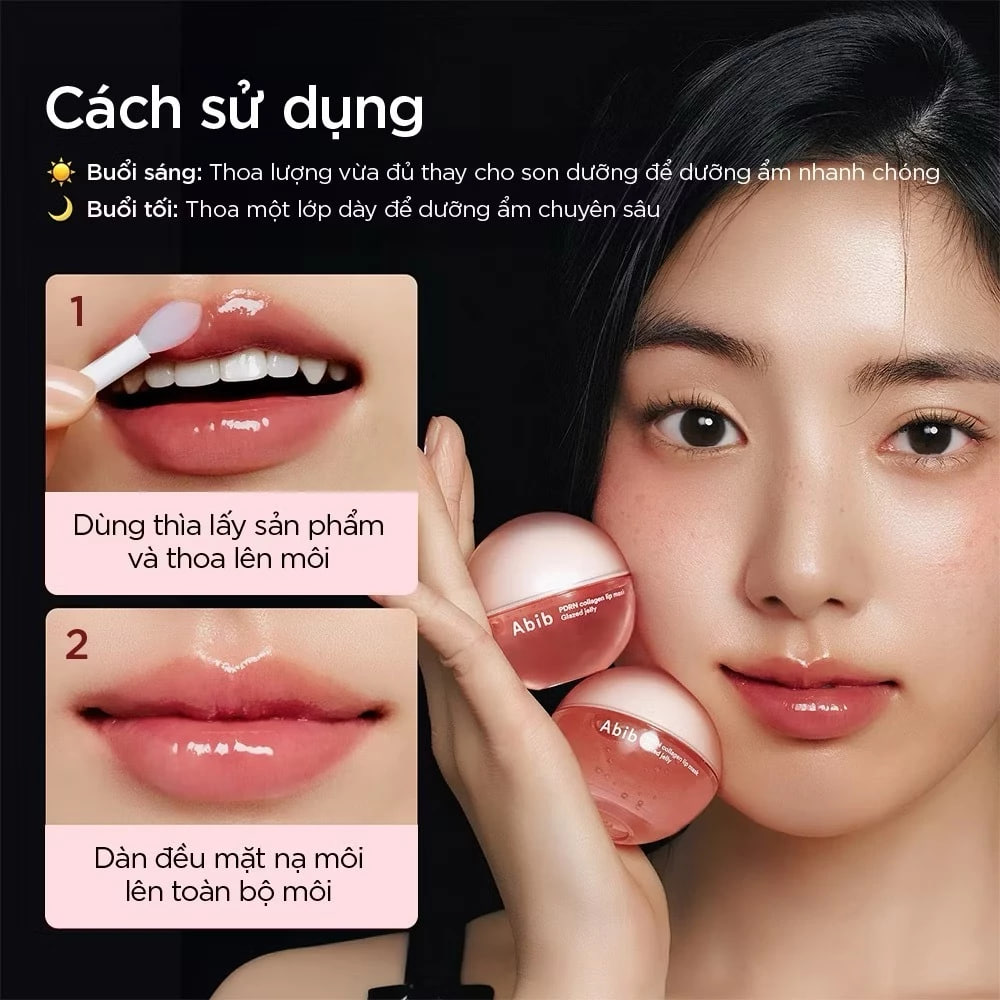 Mặt Nạ Môi Dạng Thạch Abib PDRN Collagen Lip Mask 11g