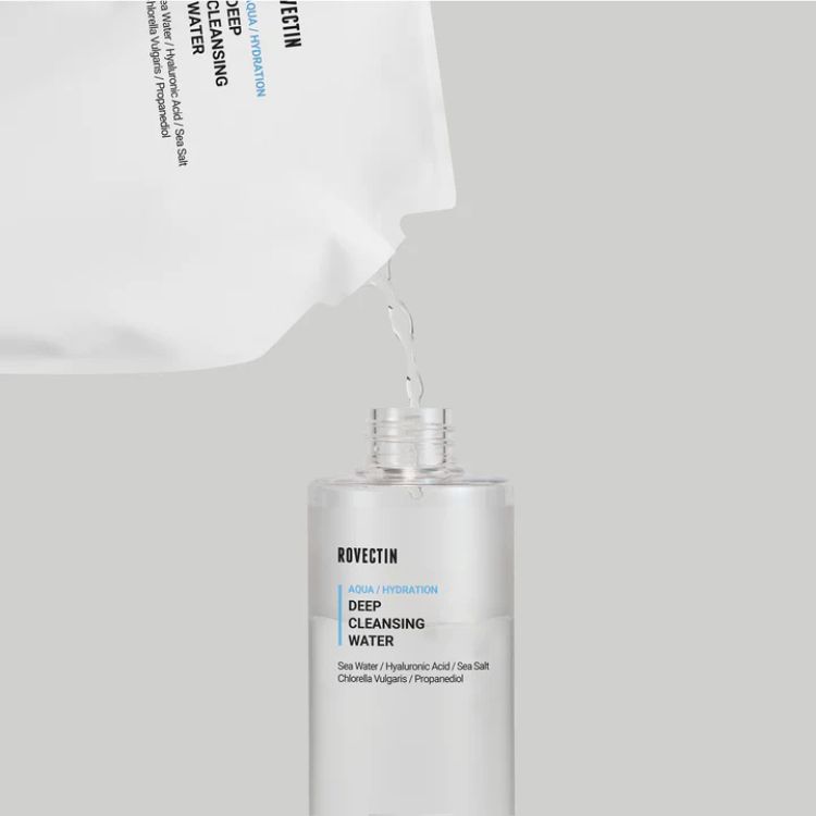 Tẩy Trang Dưỡng Ẩm Rovectin Aqua Deep Cleansing Water 400ml
