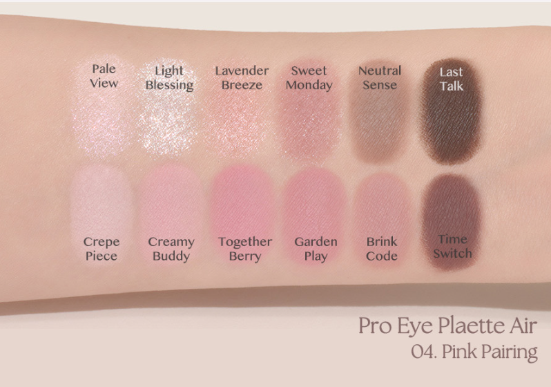 Bảng Mắt 12 Ô Clio Pro Eye Palette Air