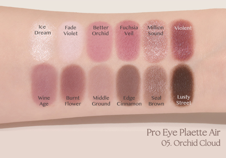 Bảng Mắt 12 Ô Clio Pro Eye Palette Air
