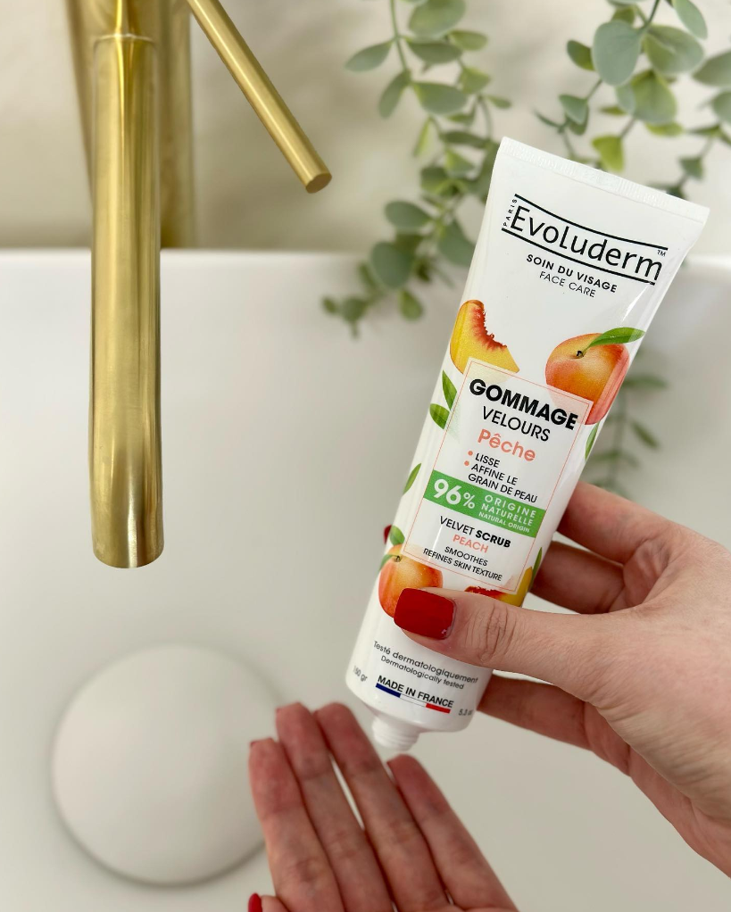 Tẩy Da Chết Evoluderm Peach Velvet Scrub