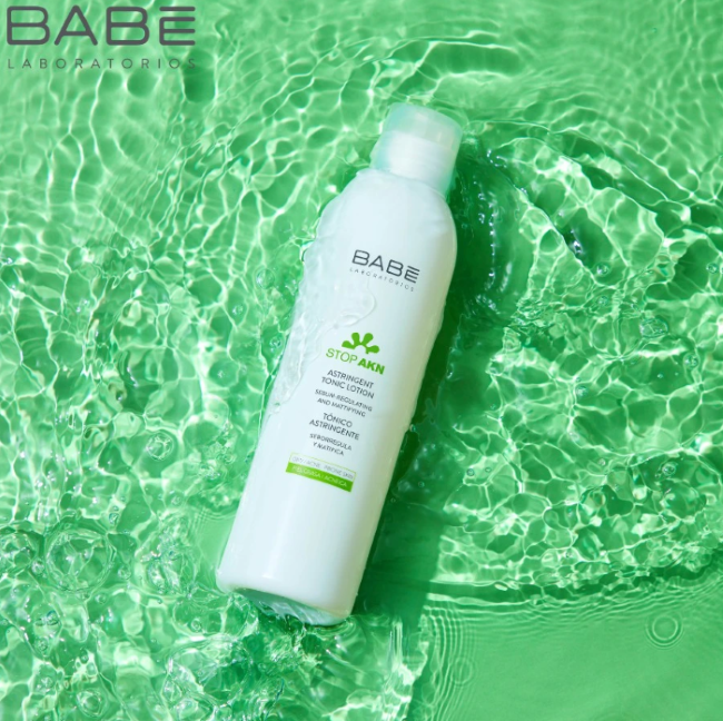 Nước Cân Bằng Babe Stop AKN Astringent Tonic Lotion 250ml