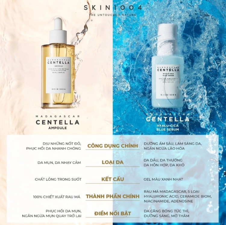 Tinh Chất Rau Má Làm Dịu Skin1004 Madagascar Centella Ampoule