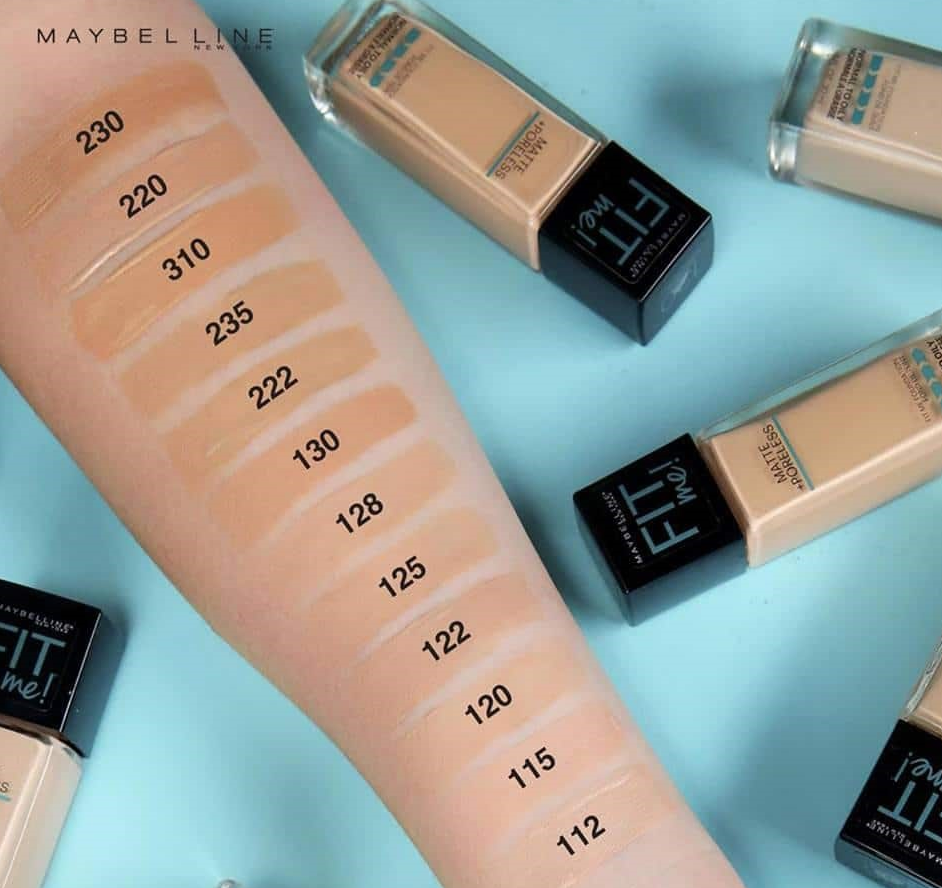 Kem Nền Maybelline Fit Me Matte + Poreless Foundation 30ml