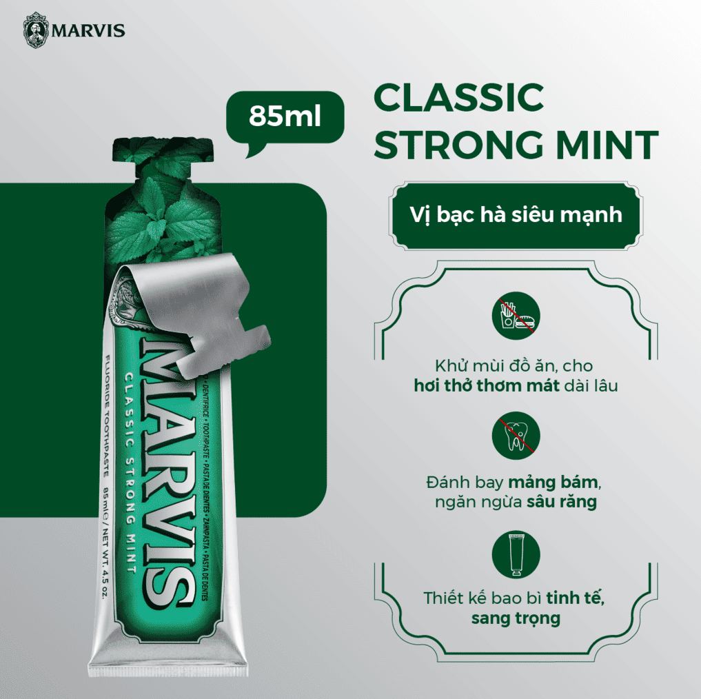 Kem Đánh Răng Marvis Toothpaste 85ml (NK)