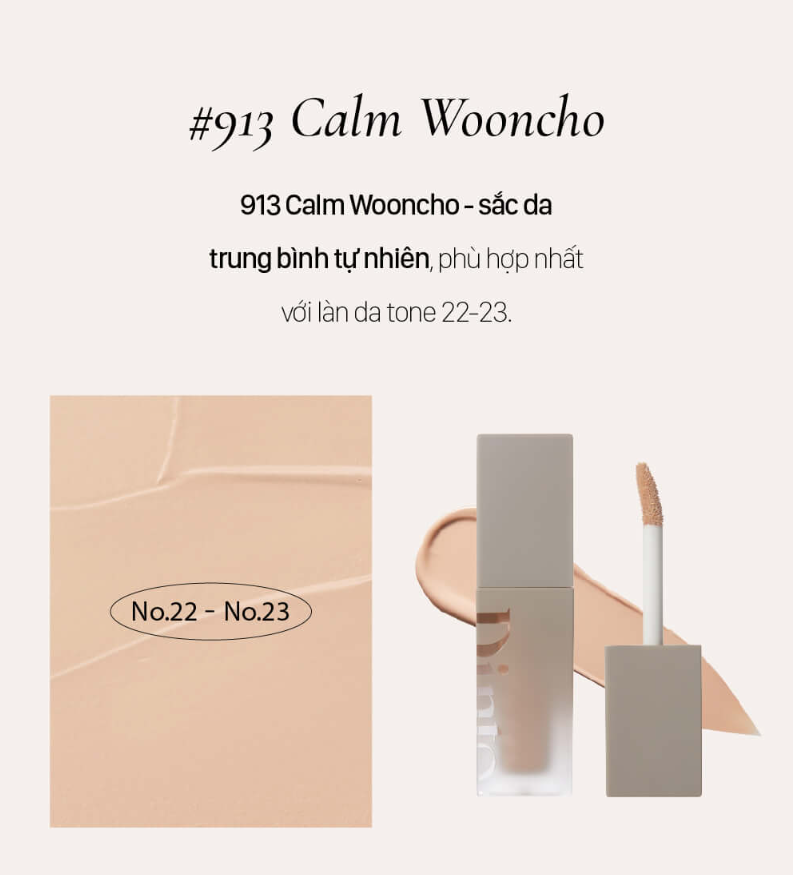 Kem Che Khuyết Điểm Dinto Wooncho Light-Veil Concealer 4.5g