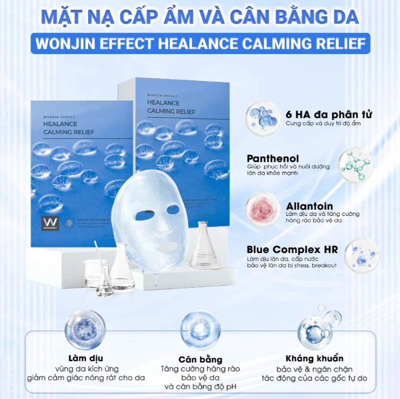 Mặt Nạ Wonjin Effect Healance Mask 30g