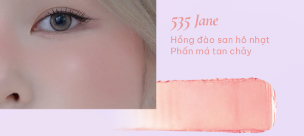 Má Hồng Dinto Peter & Wendy Collection Be My Wendy Marshmallow & Melting Blusher 6.5g