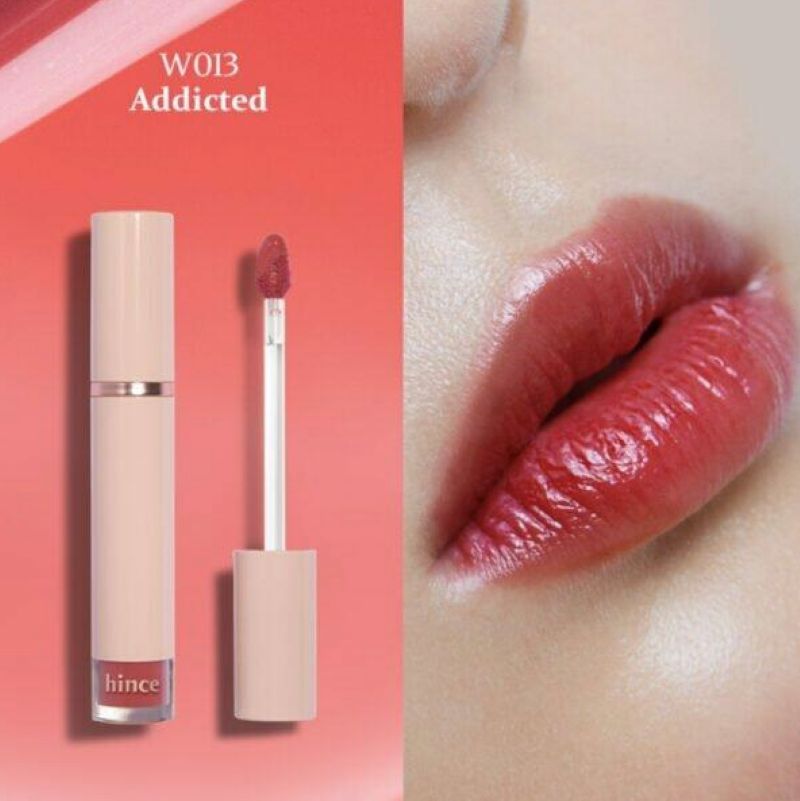 Son Tint Bóng Mỏng Nhẹ hince Mood Enhancer Water Liquid Glow 4ml