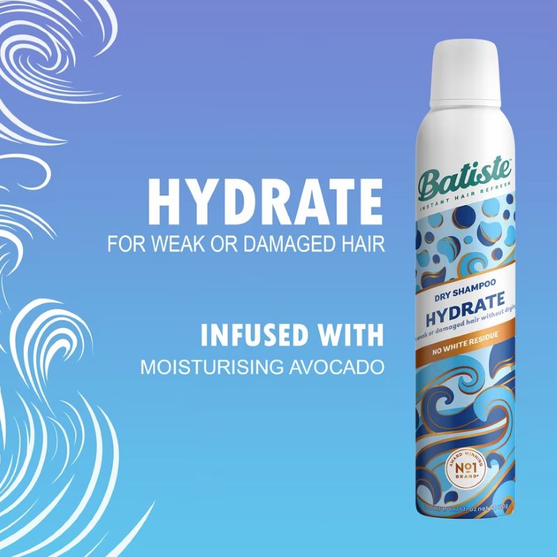 Dầu Gội Khô Batiste Dry Shampoo 200ml