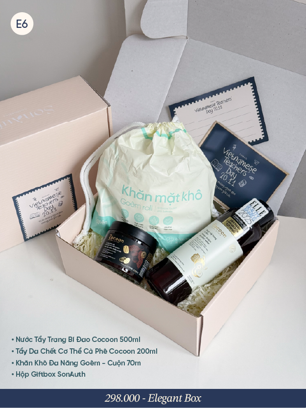 Set Quà Tặng 20/11 | Elegant Box - E6
