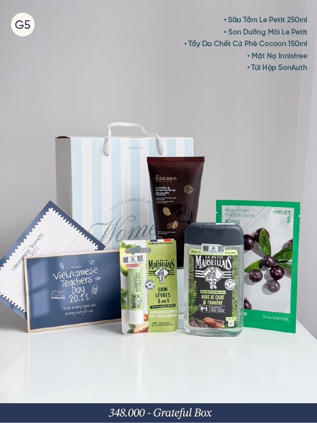 Set Quà Tặng 20/11 | Grateful Box - G5