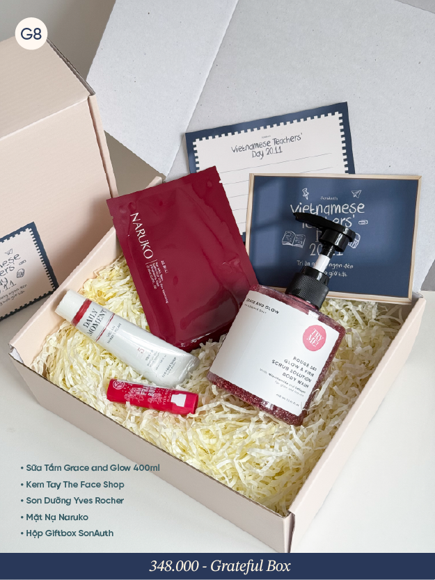 Set Quà Tặng 20/11 | Grateful Box - G8