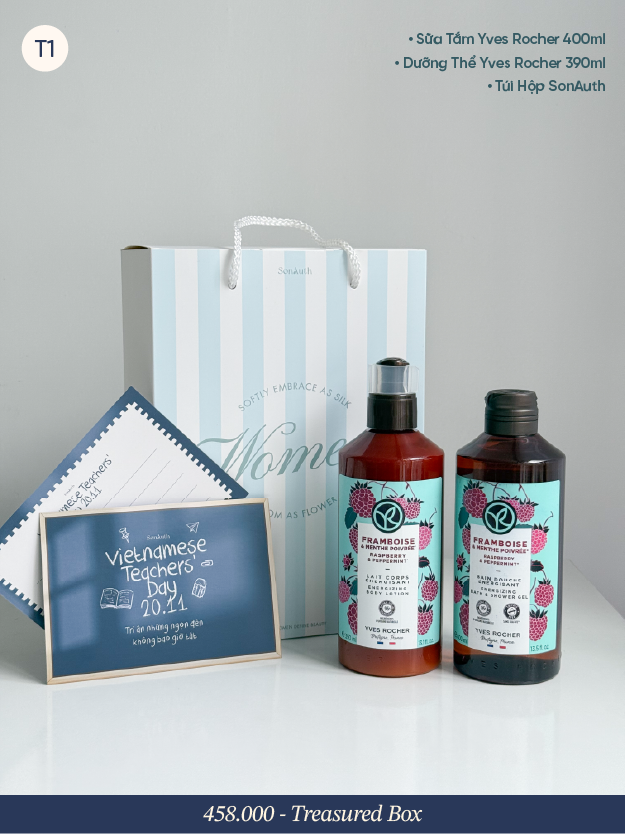 Set Quà Tặng 20/11 | Treasured Box - T1