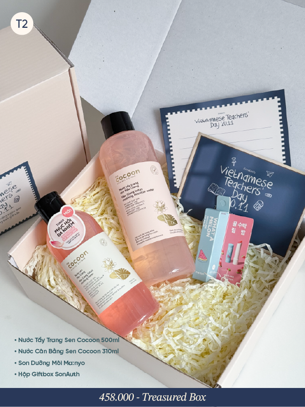 Set Quà Tặng 20/11 | Treasured Box - T2