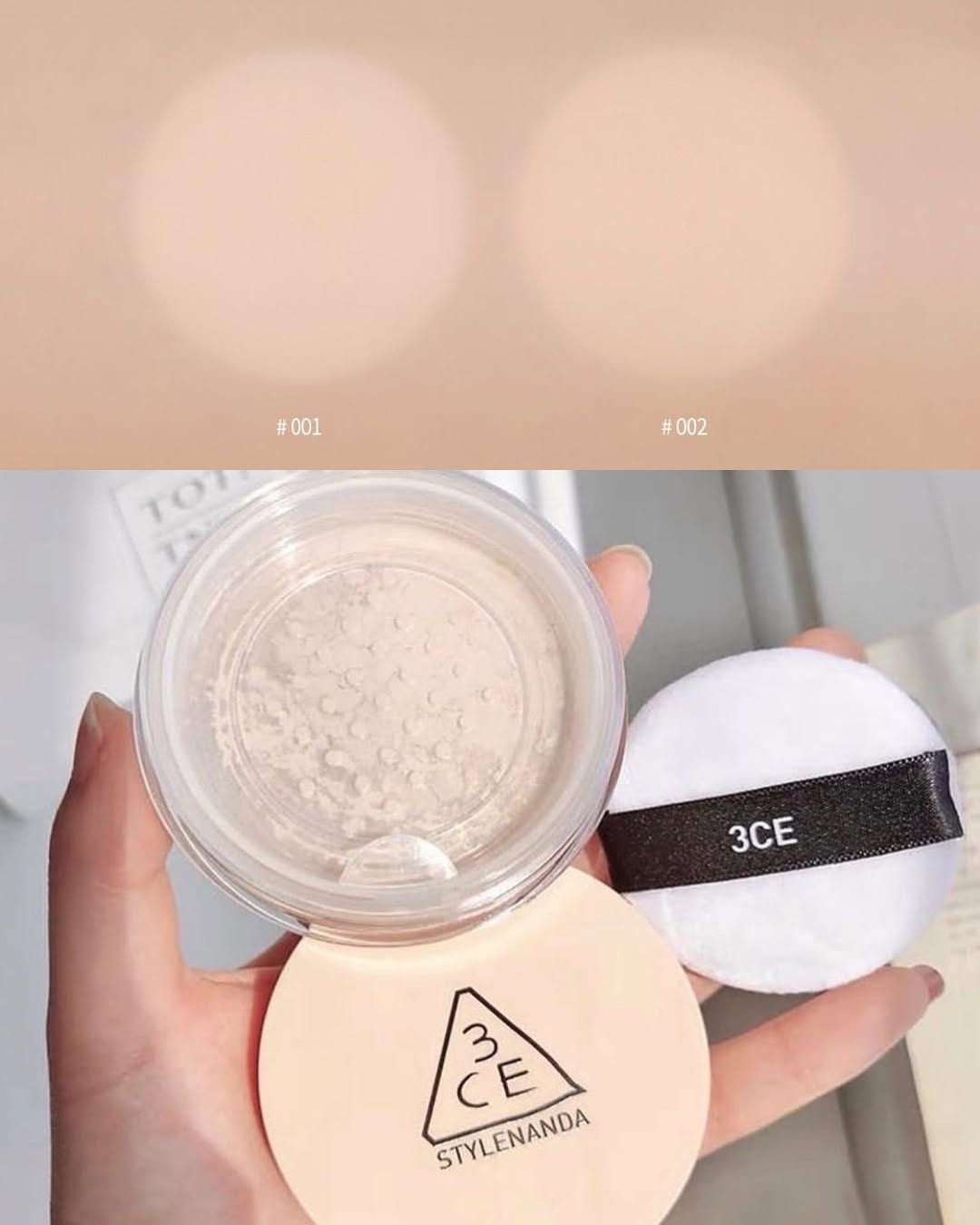 Phấn phủ 3CE Natural Finish Loose Powder