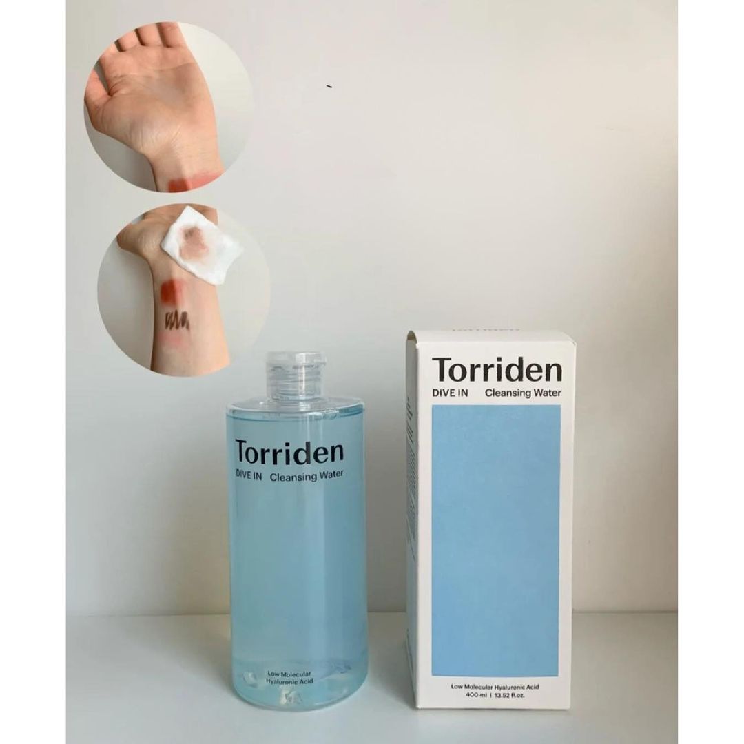 Tẩy Trang Torriden Dive-In Low Molecular Hyaluronic Acid Cleansing Water 400ml