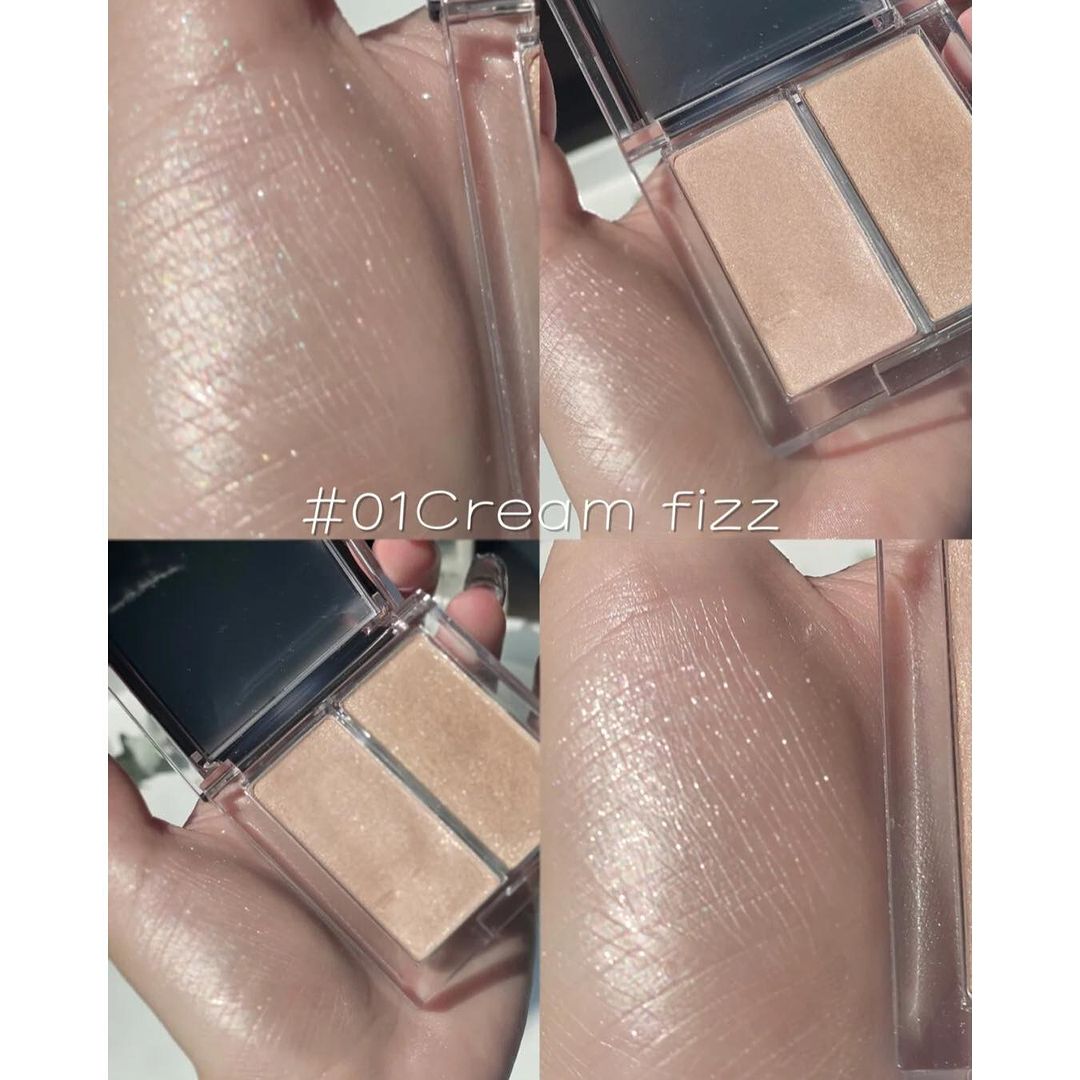 Phấn Bắt Sáng 2 Ô Clio Prism Highlighter Duo 2.8g