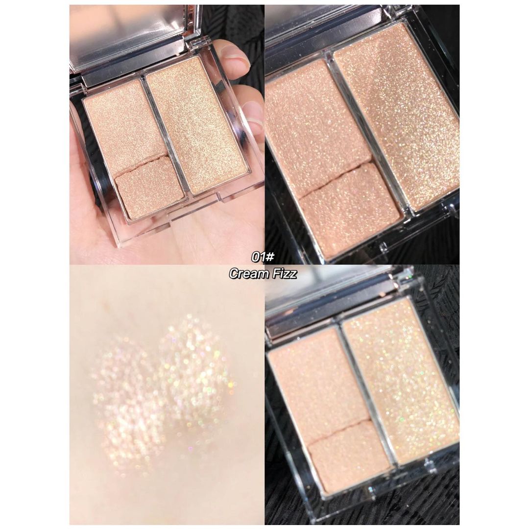 Phấn Bắt Sáng 2 Ô Clio Prism Highlighter Duo 2.8g
