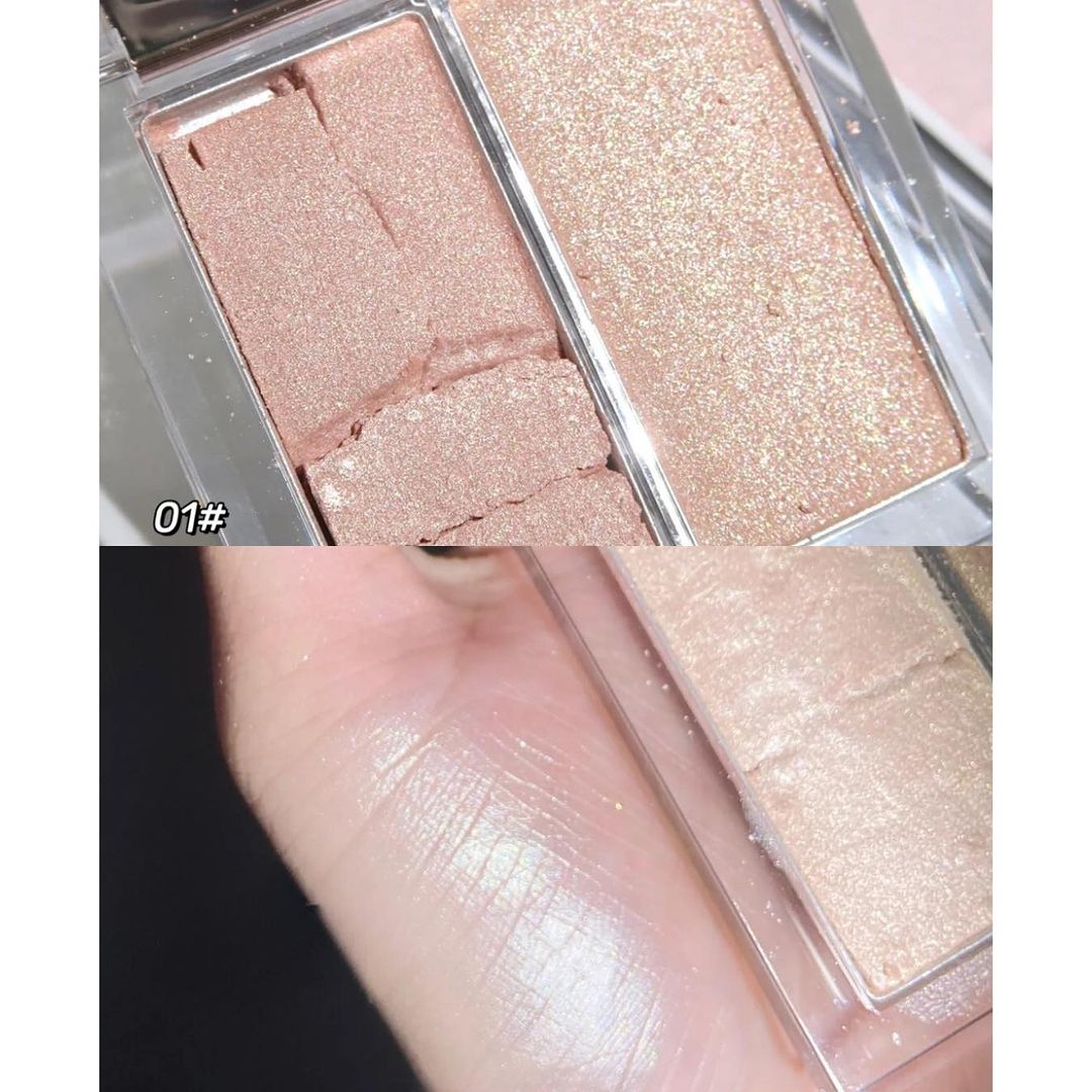 Phấn Bắt Sáng 2 Ô Clio Prism Highlighter Duo 2.8g