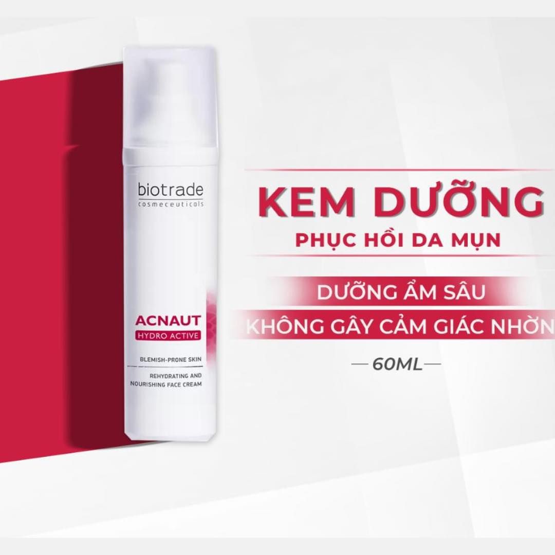 Kem Dưỡng Biotrade Acnaut Hydro Active Face Cream 60ml
