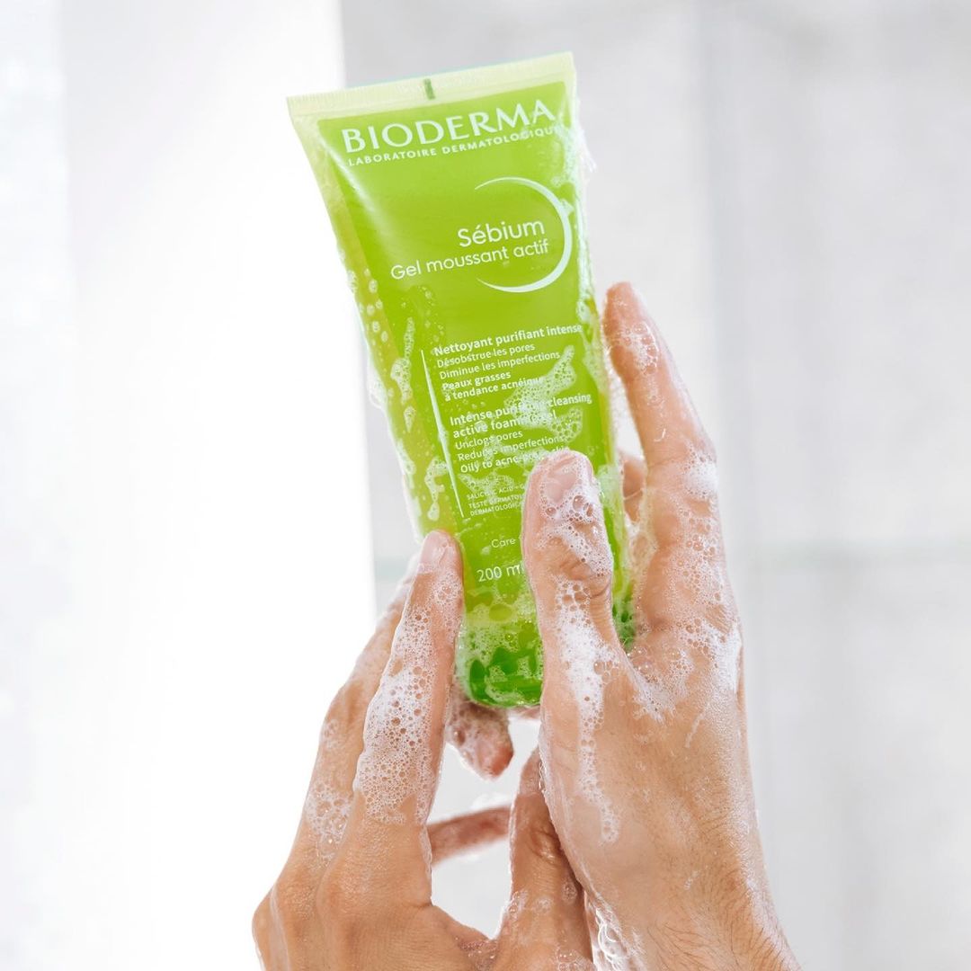Sữa Rửa Mặt Bioderma Sebium Gel Moussant Actif 200ml