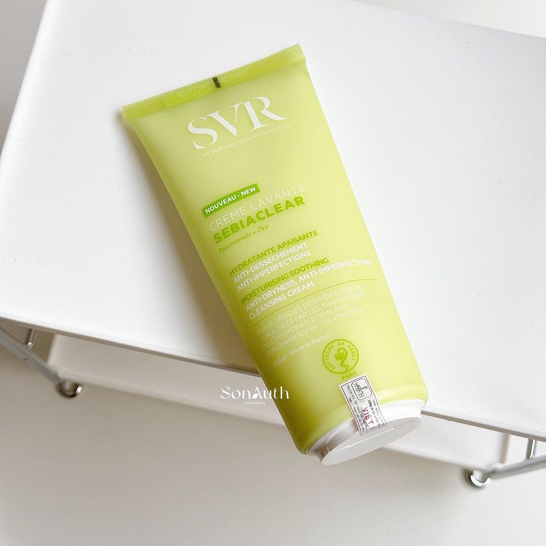 Kem Rửa Mặt SVR Sebiaclear Creme Lavante 200ml
