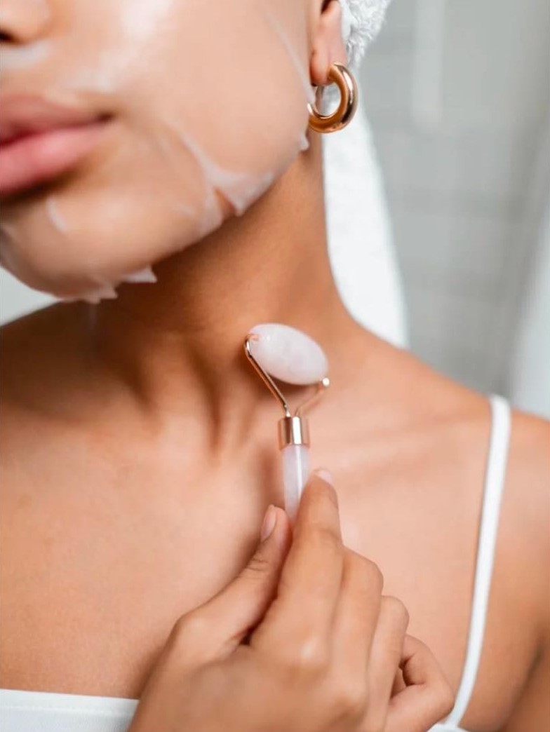 Thanh Lăn Sephora Mini Rose Quartz Facial Roller