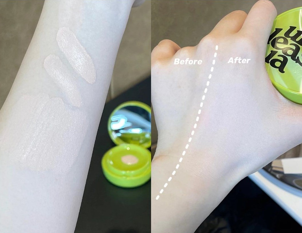 Phấn Nước Unleashia Satin Wear Healthy Green Cushion 15g