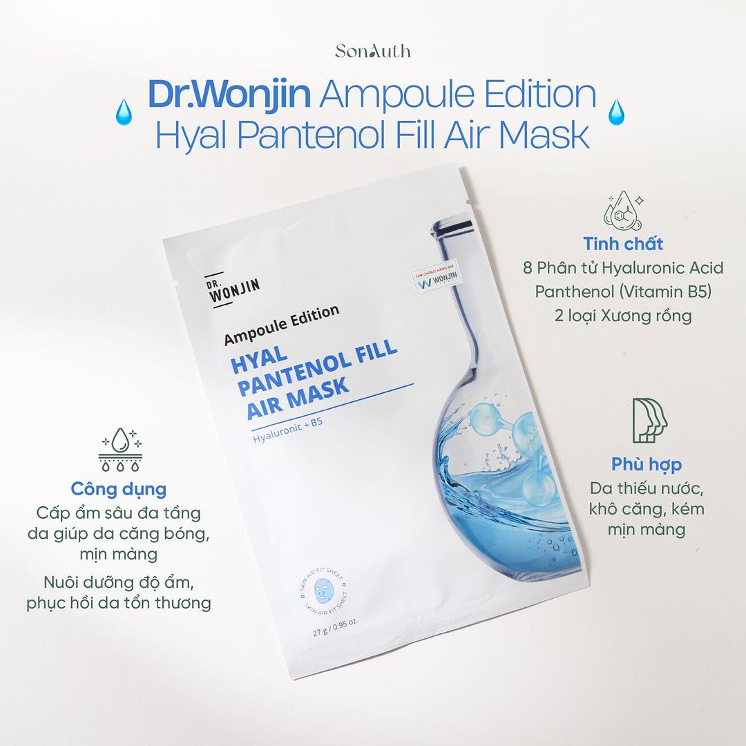 Mặt Nạ Wonjin Ampoule Edition Fill Air Mask 27g