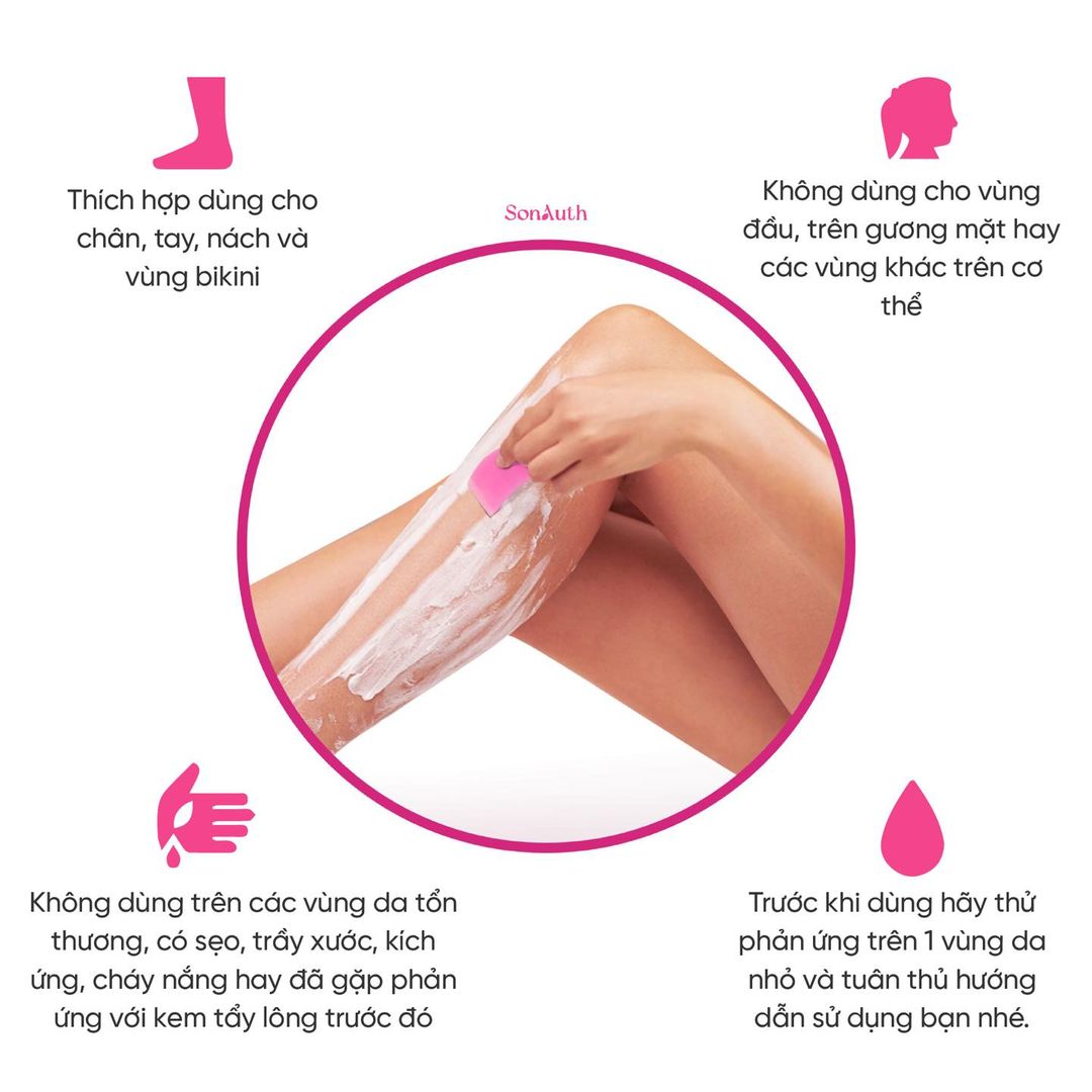 Kem Tẩy Lông Cơ Thể Veet Pure Hair Removal Cream