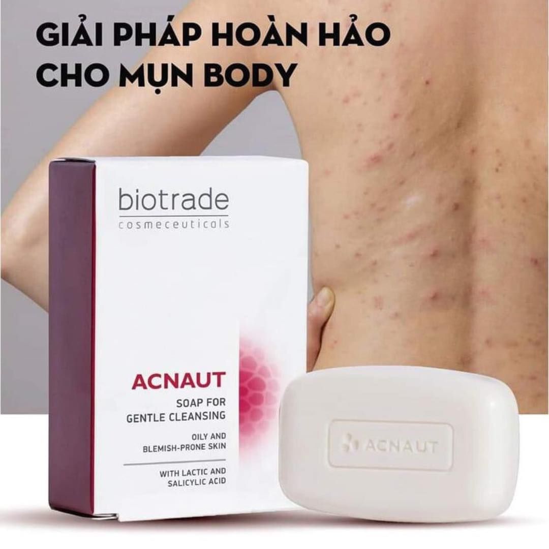 Xà Phòng Tắm Biotrade Acnaut Soap 100g