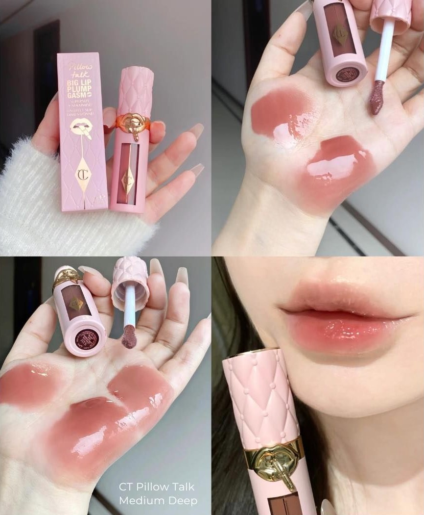 Son Bóng Charlotte Tilbury Pillow Talk Big Lip Plumpgasm Plumping Lip Gloss 5.5ml