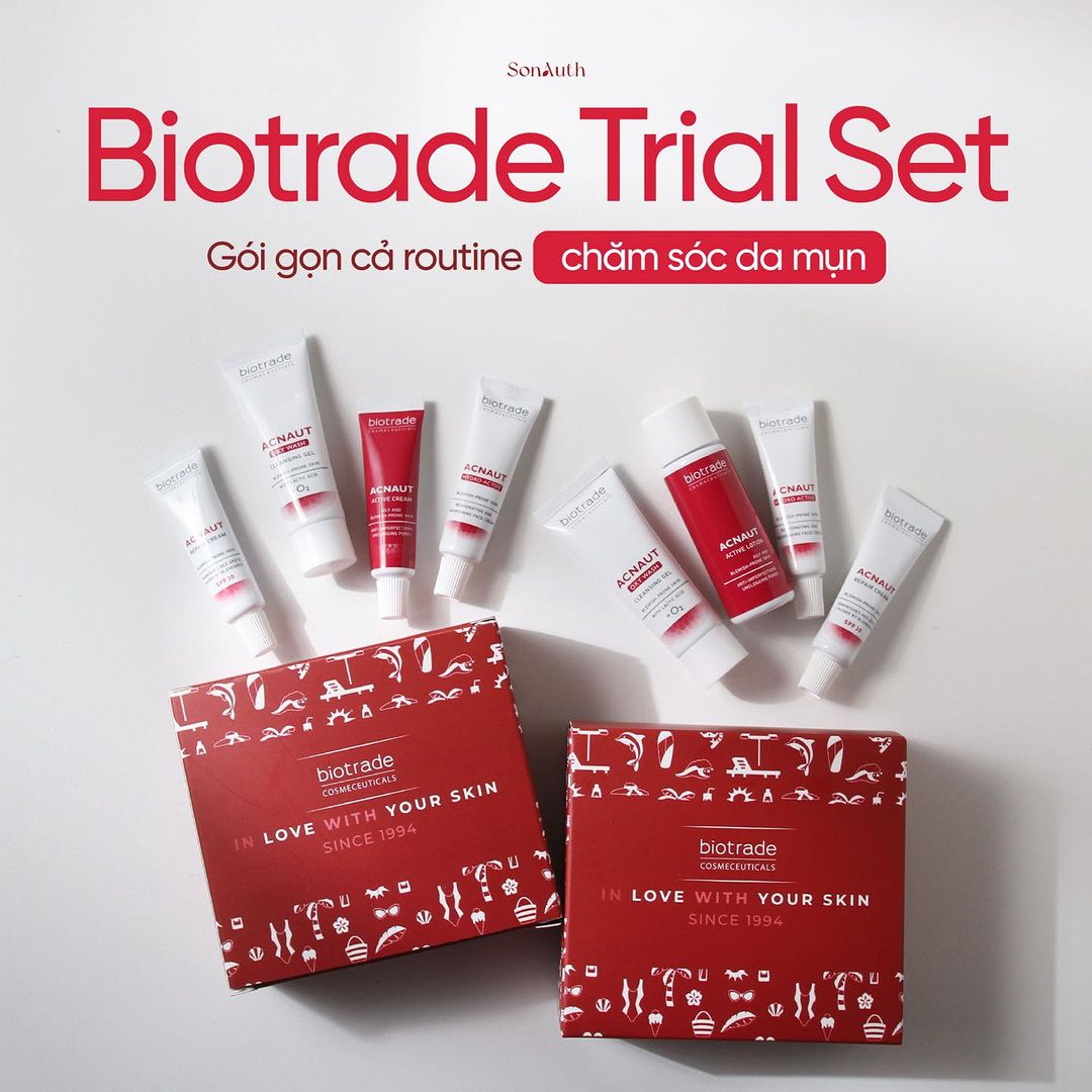 Bộ Dưỡng Da Biotrade Trial Set