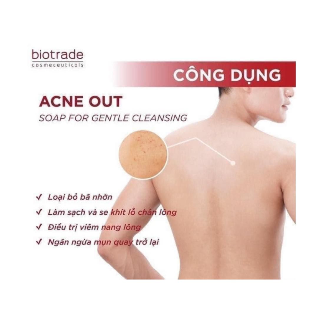 Xà Phòng Tắm Biotrade Acnaut Soap 100g