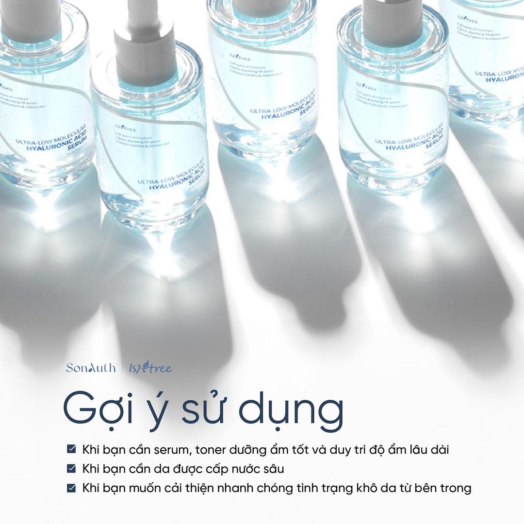Tinh Chất Isntree Ultra Low Molecular Hyaluronic Acid Serum 50ml