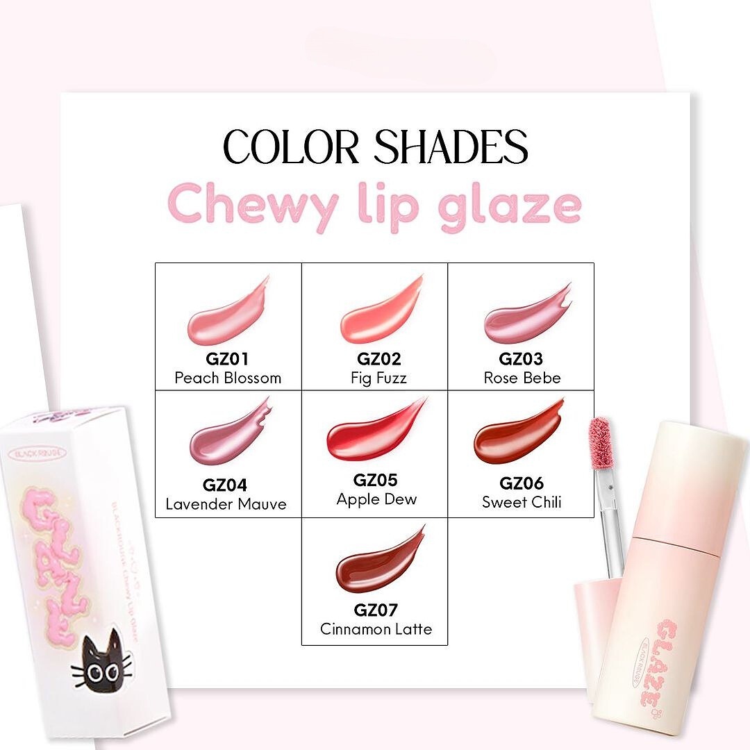 Son Bóng Black Rouge Chewy Lip Glaze