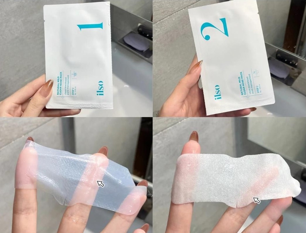 Bộ Loại Bỏ Bã Nhờn, Mụn Đầu Đen Ilso Natural Mild Clear Nose Pack (5 pcs)