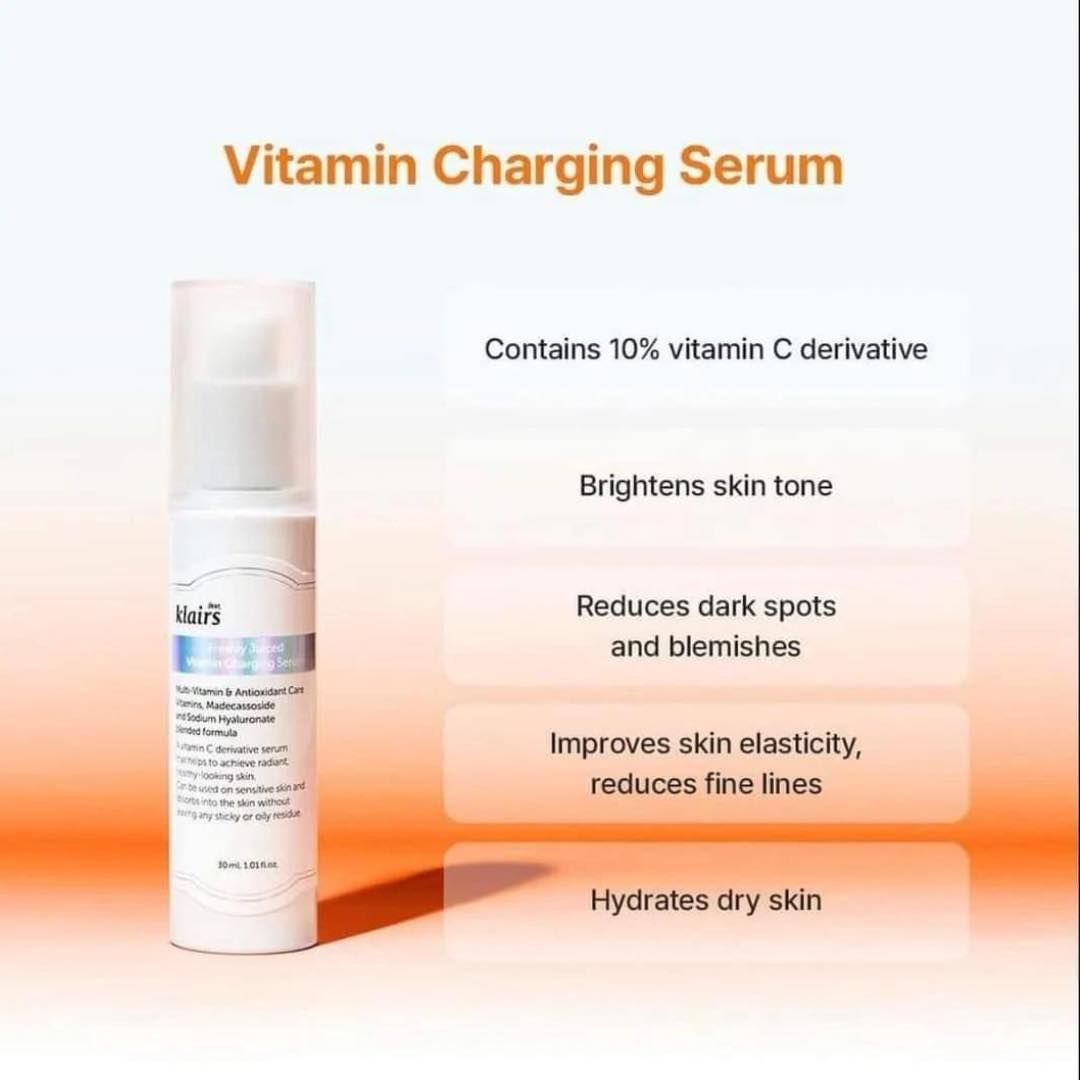 Tinh Chất Klairs Freshly Juiced Vitamin Charging Serum 30ml