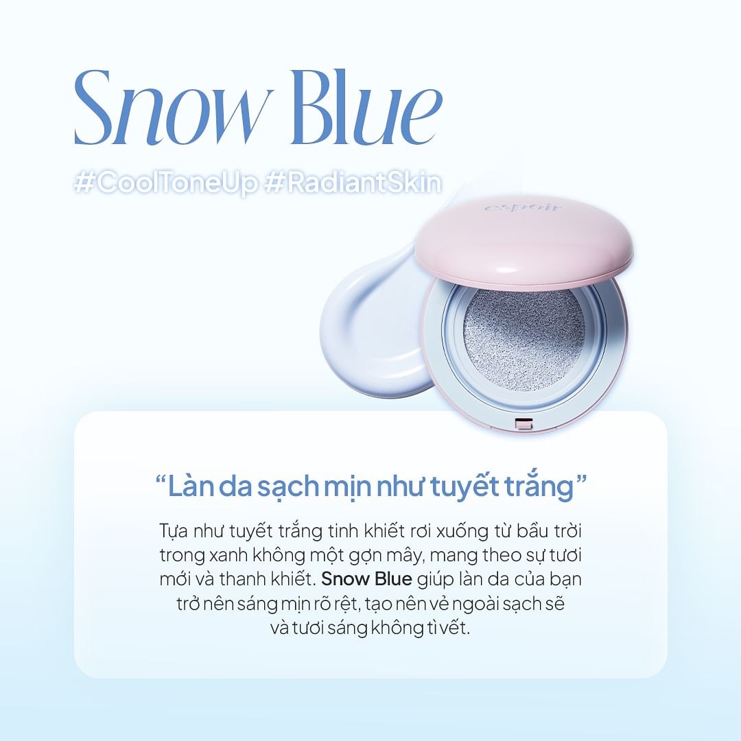 Phấn Nước Espoir Dewlike Jello Tone Up Cushion Nudie Peach (Kèm túi)