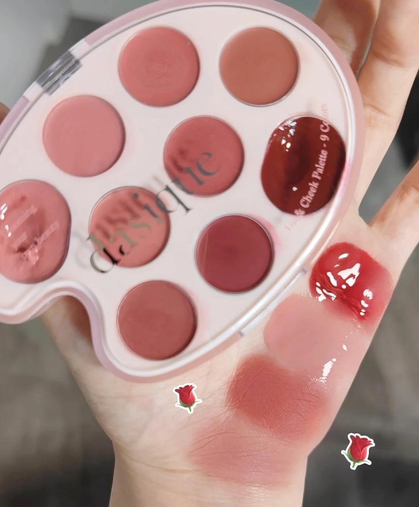 Bảng Má & Môi Dasique Mood Painting Lip & Cheek Palette 6g