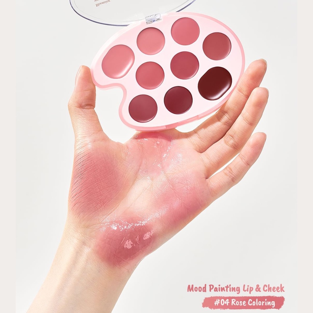 Bảng Má & Môi Dasique Mood Painting Lip & Cheek Palette 6g