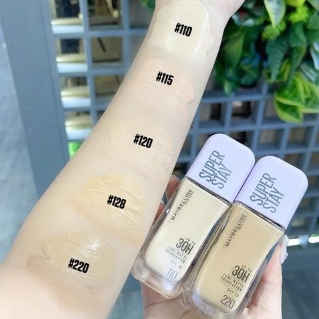 Kem Nền Maybelline Super Stay Up To 30H Lumi-Matte Foundation 35ml