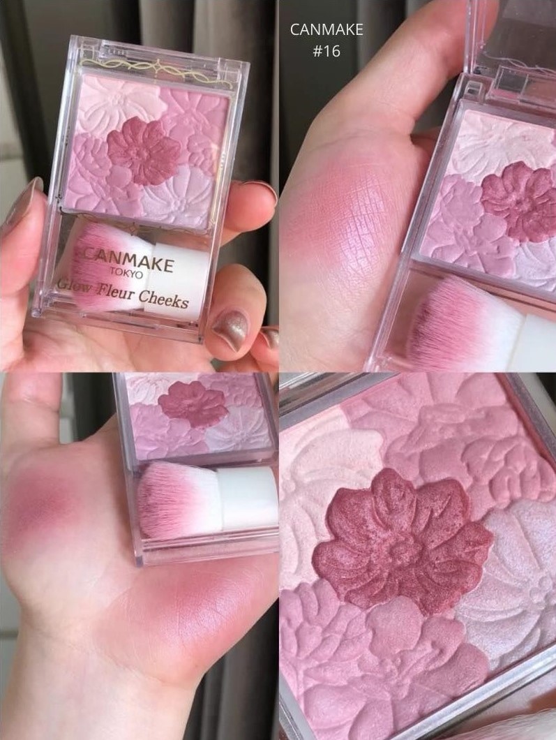 Phấn Má Canmake Glow Fleur Cheeks